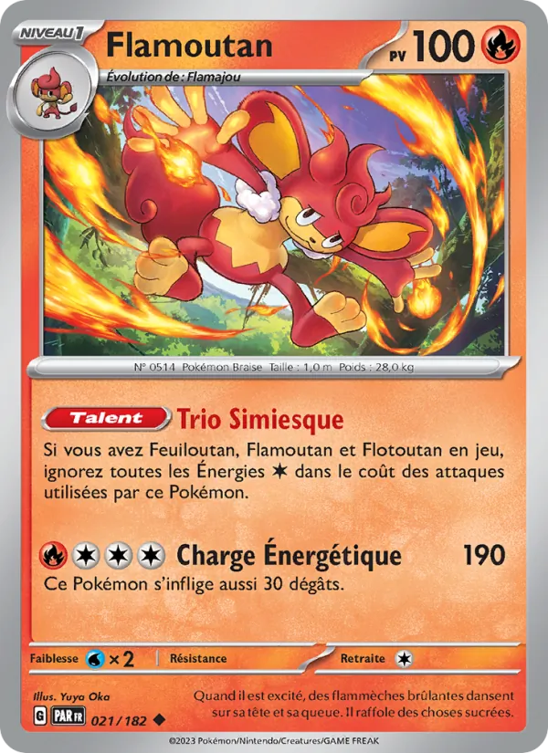 Flamoutan Faille Paradoxe 021/182