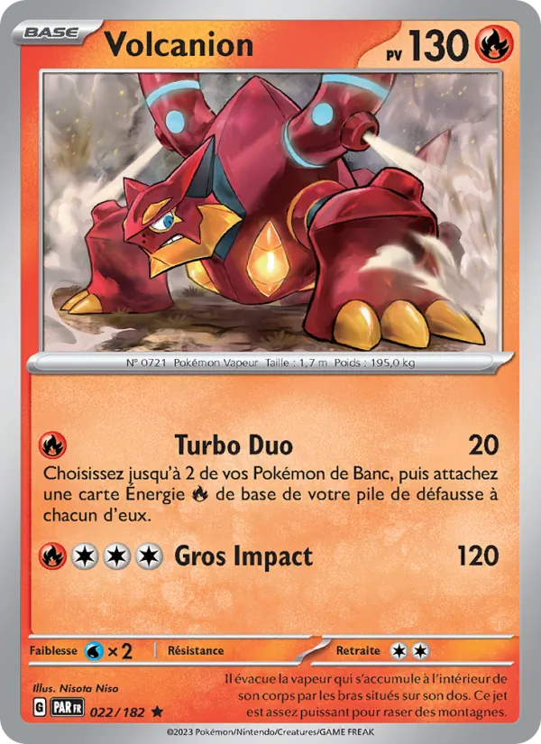 Volcanion Faille Paradoxe 022/182