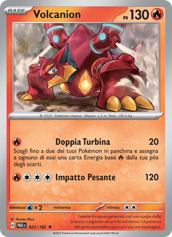 Volcanion Paradosso Temporale 022/182