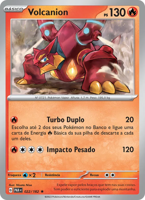 Volcanion Fenda Paradoxal 022/182
