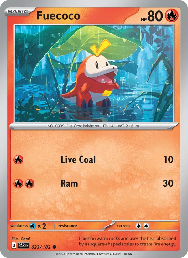 Fuecoco Paradox Rift 023/182