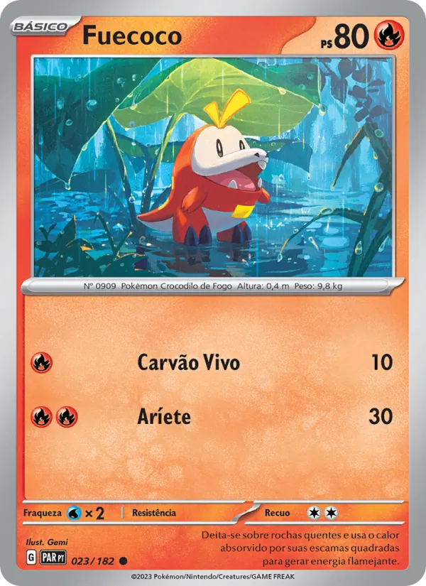 Fuecoco Fenda Paradoxal 023/182