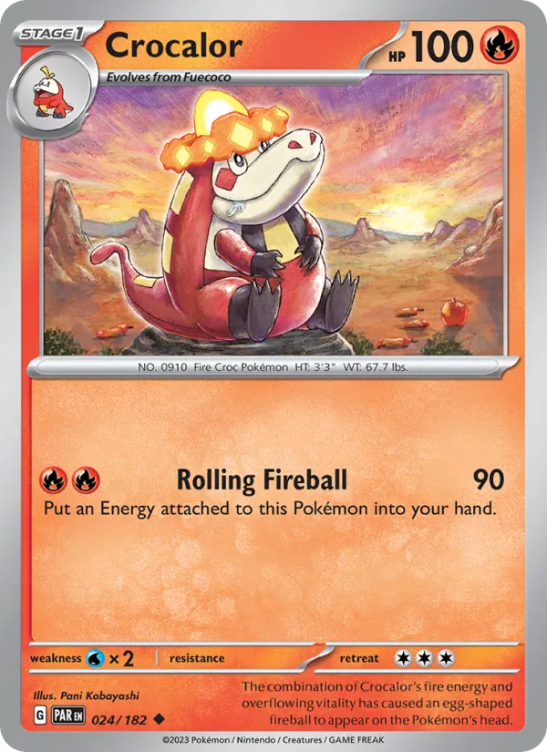 Crocalor Paradox Rift 024/182