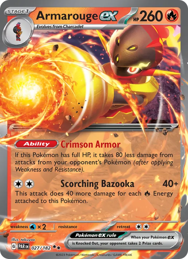 Armarouge ex Paradox Rift 027/182