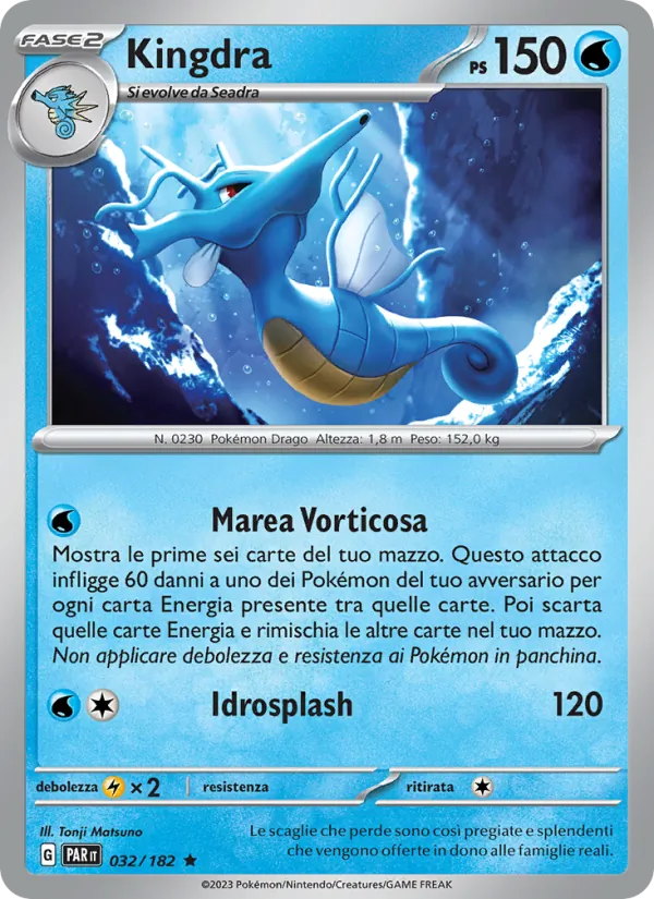 Kingdra Paradosso Temporale 032/182