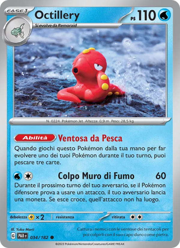 Octillery Paradosso Temporale 034/182