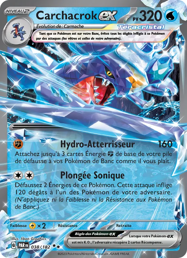 Carchacrok-ex Faille Paradoxe 038/182