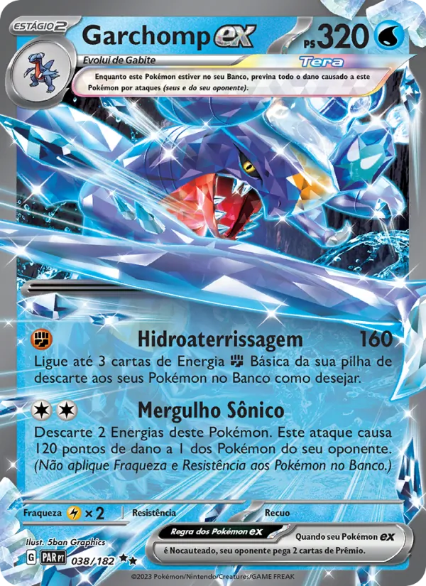Garchomp ex Fenda Paradoxal 038/182