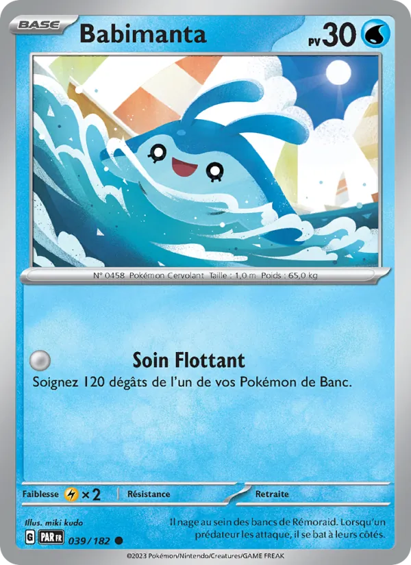 Babimanta Faille Paradoxe 039/182