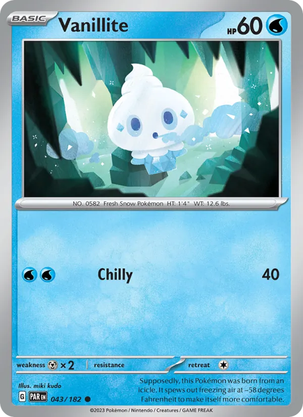 Vanillite Paradox Rift 043/182