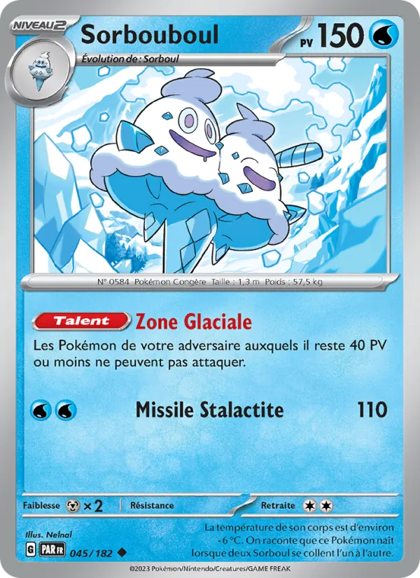 Sorbouboul Faille Paradoxe 045/182