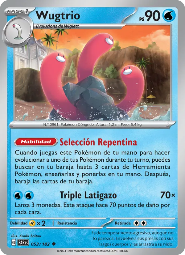 Wugtrio Brecha Paradójica 053/182