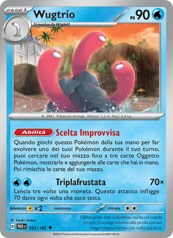 Wugtrio Paradosso Temporale 053/182