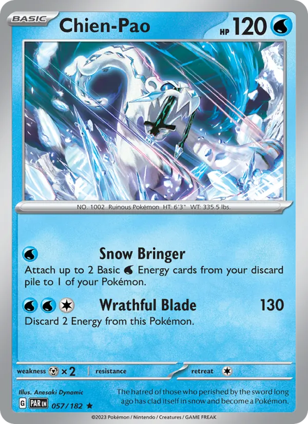 Chien-Pao Paradox Rift 057/182