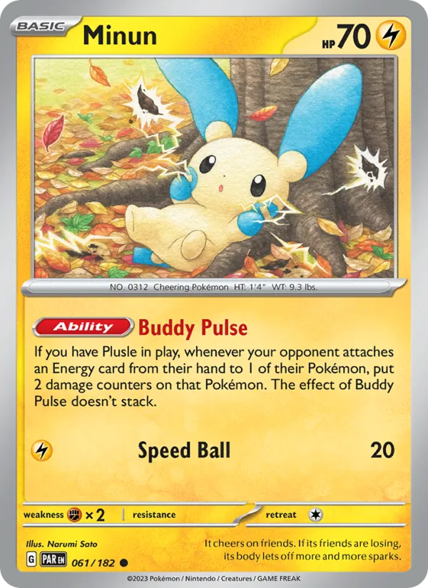 Minun Paradox Rift 061/182