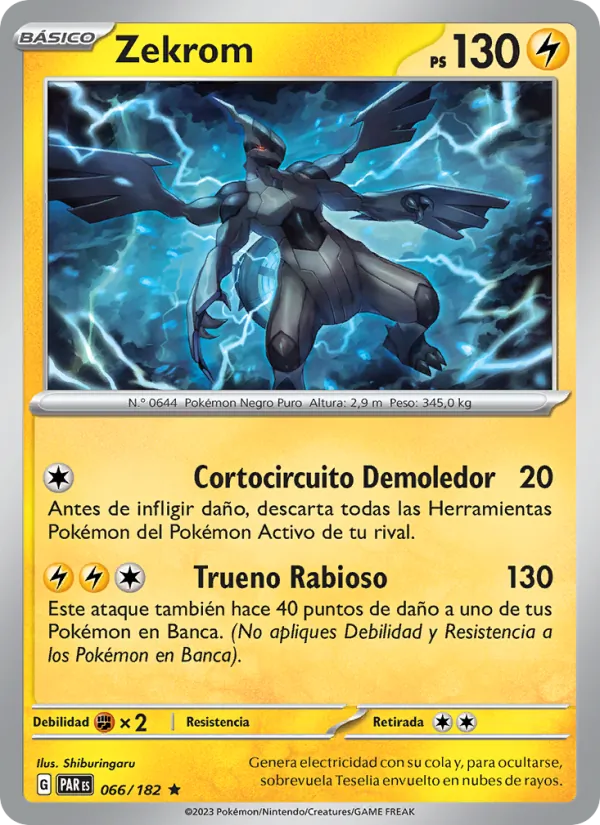 Zekrom Brecha Paradójica 066/182