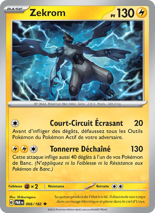 Zekrom Faille Paradoxe 066/182