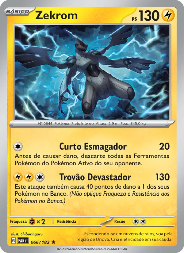 Zekrom Fenda Paradoxal 066/182