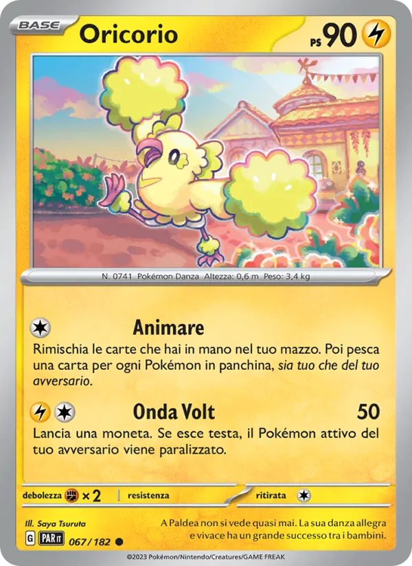 Oricorio Paradosso Temporale 067/182