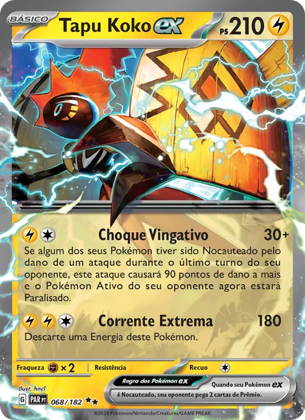 Tapu Koko ex Fenda Paradoxal 068/182