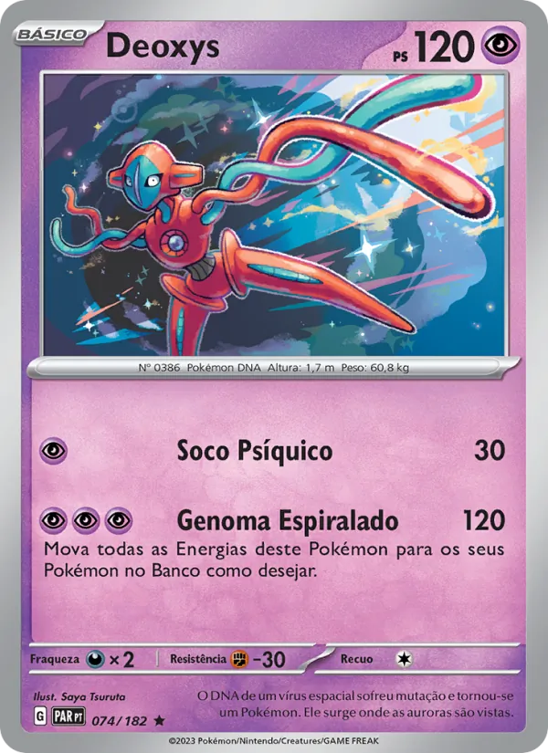 Deoxys Fenda Paradoxal 074/182