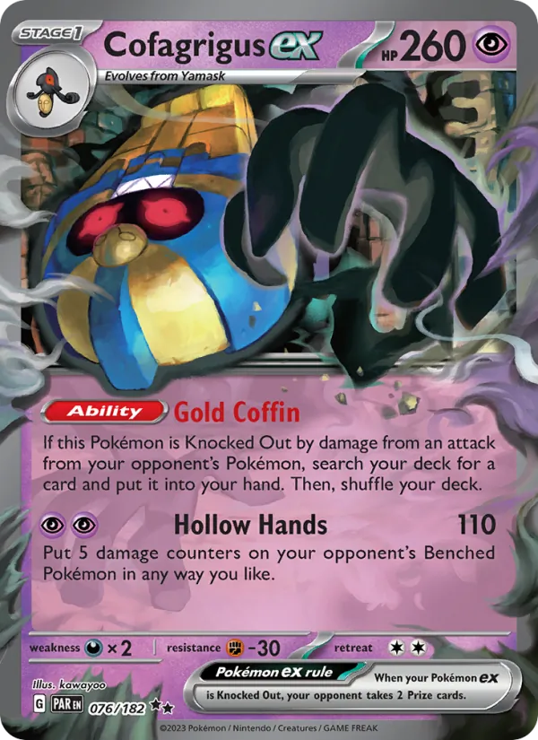 Cofagrigus ex Paradox Rift 076/182