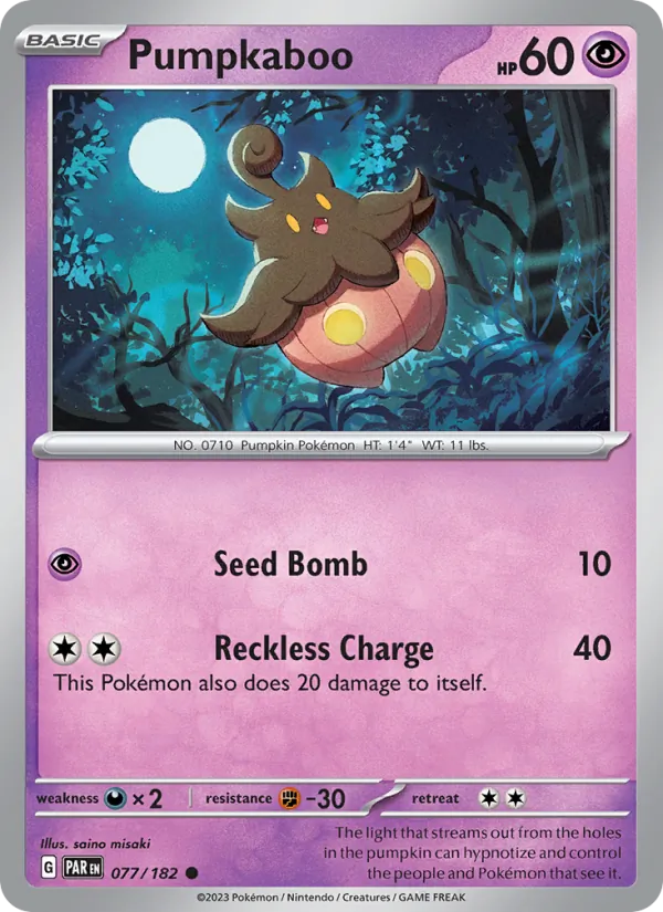 Pumpkaboo Paradox Rift 077/182
