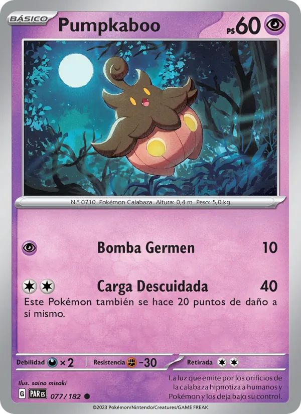 Pumpkaboo Brecha Paradójica 077/182