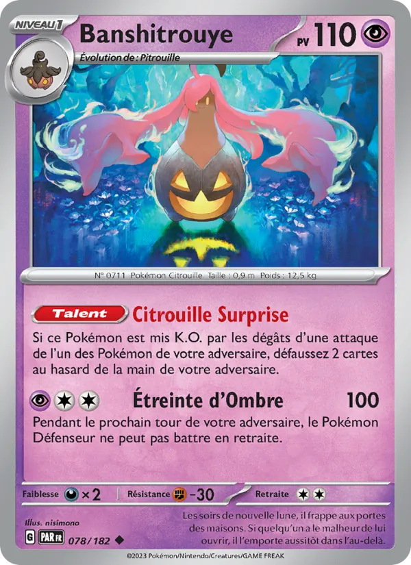 Banshitrouye Faille Paradoxe 078/182