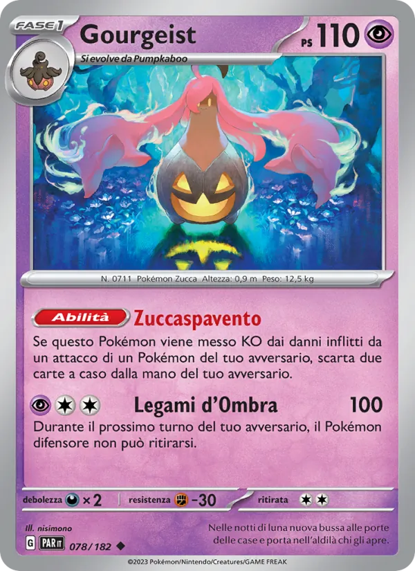 Gourgeist Paradosso Temporale 078/182