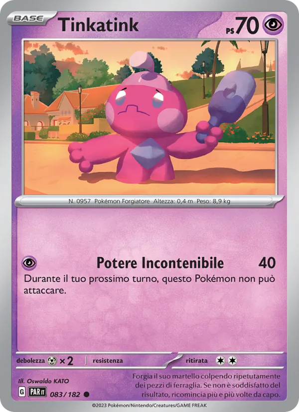 Tinkatink Paradosso Temporale 083/182