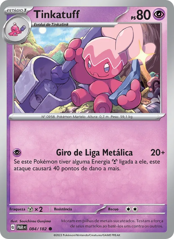 Tinkatuff Fenda Paradoxal 084/182