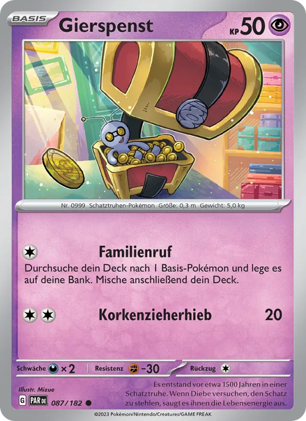 Gierspenst Paradoxrift 087/182