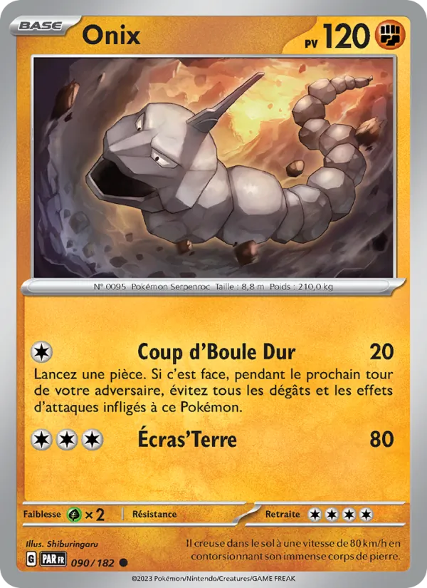 Onix Faille Paradoxe 090/182