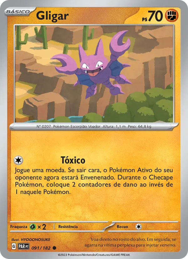 Gligar Fenda Paradoxal 091/182