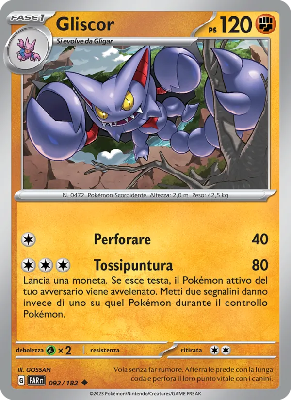 Gliscor Paradosso Temporale 092/182