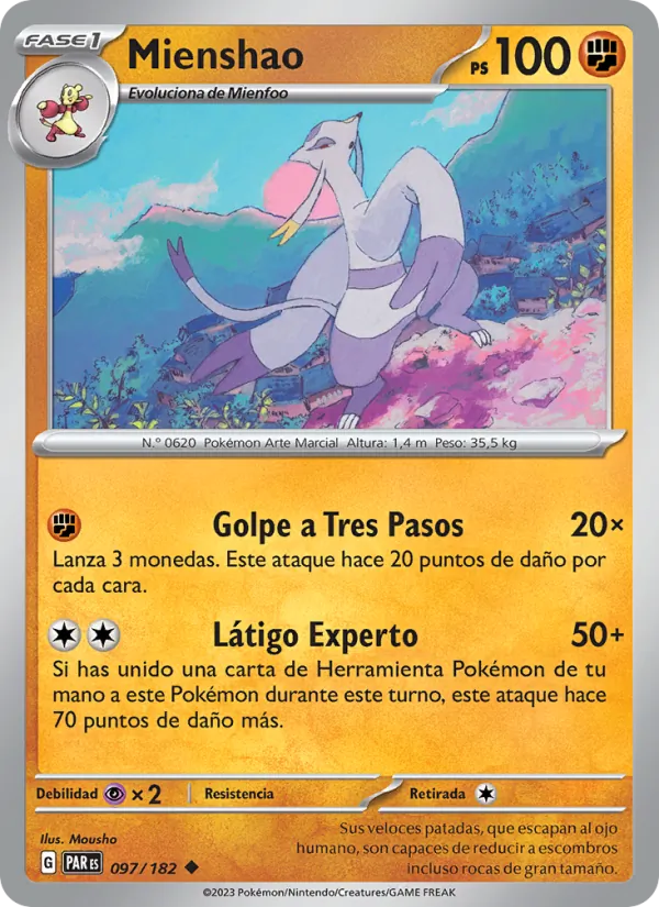 Mienshao Brecha Paradójica 097/182