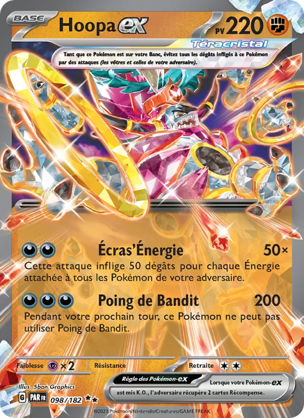 Hoopa-ex Faille Paradoxe 098/182
