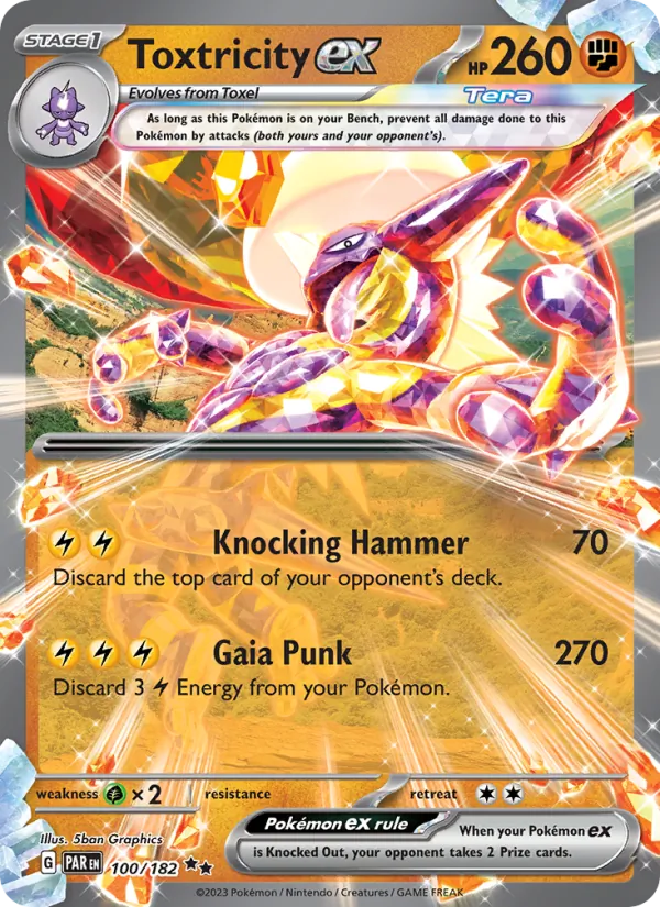 Toxtricity ex Paradox Rift 100/182