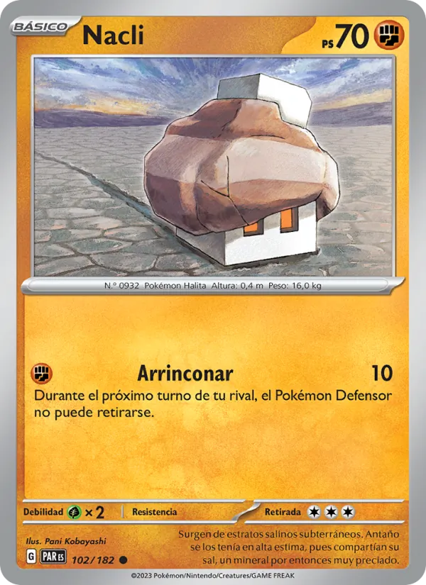 Nacli Brecha Paradójica 102/182
