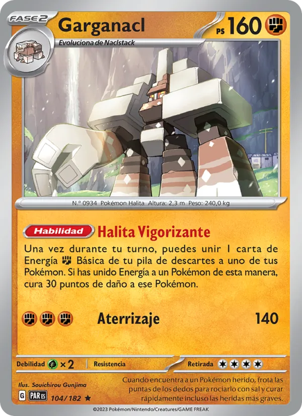 Garganacl Brecha Paradójica 104/182
