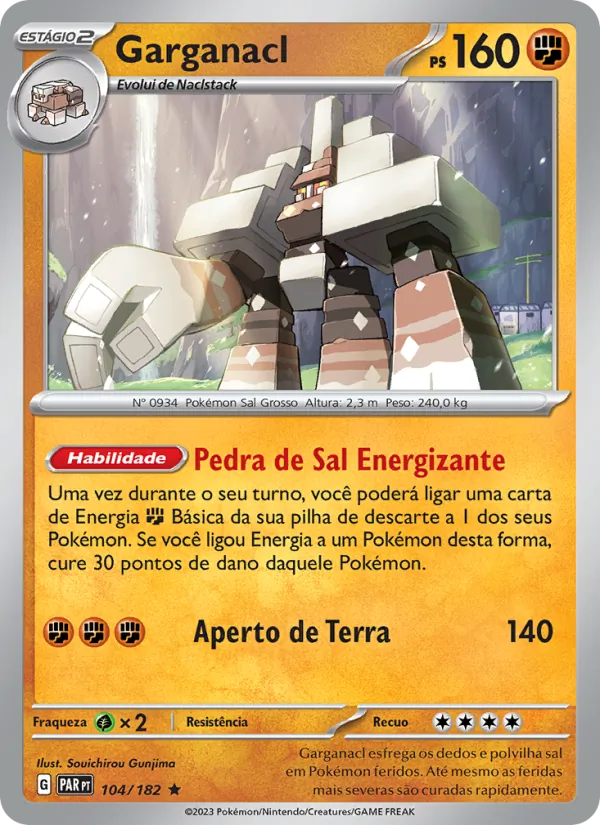 Garganacl Fenda Paradoxal 104/182