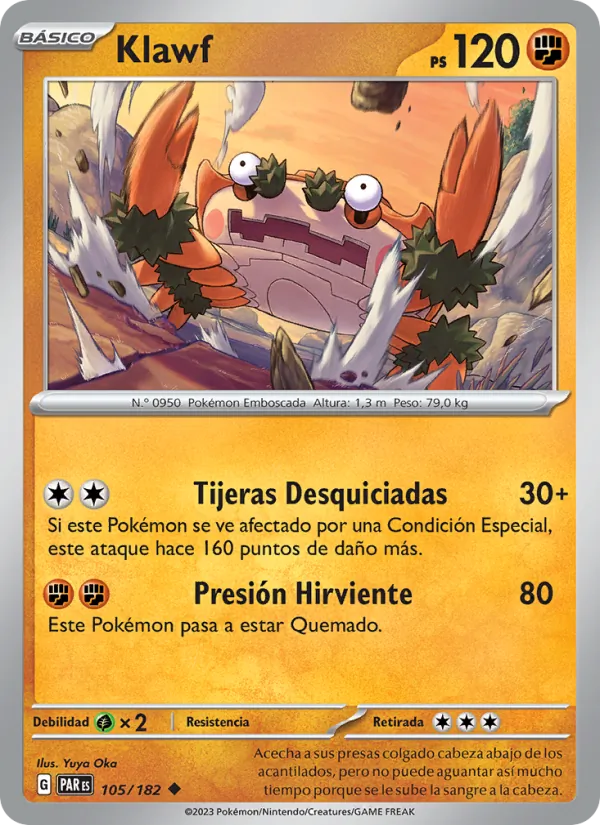 Klawf Brecha Paradójica 105/182