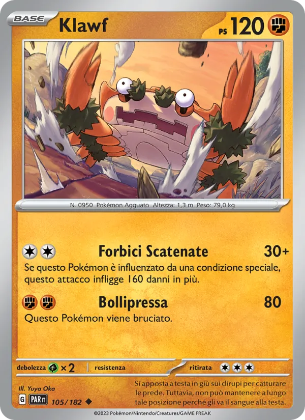 Klawf Paradosso Temporale 105/182