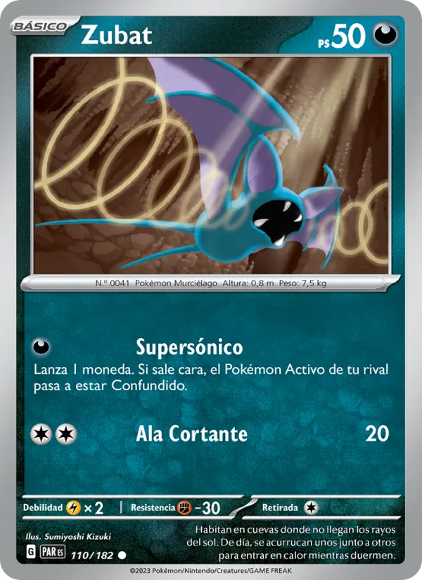 Zubat Brecha Paradójica 110/182