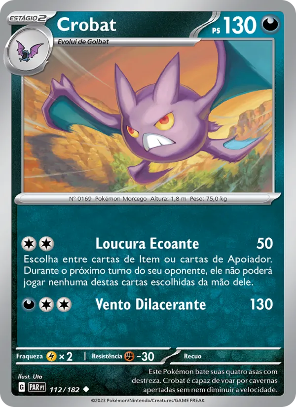 Crobat Fenda Paradoxal 112/182