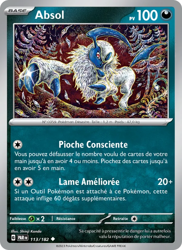 Absol Faille Paradoxe 113/182