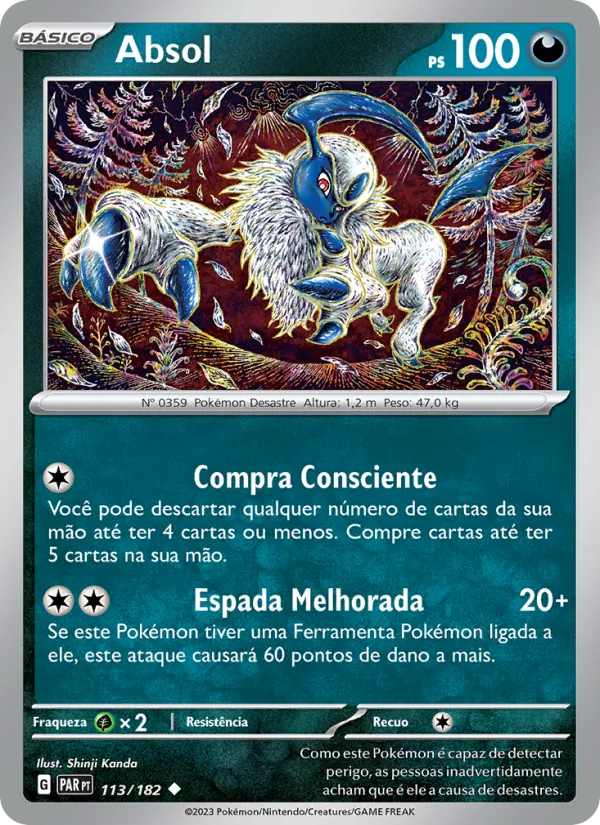 Absol Fenda Paradoxal 113/182