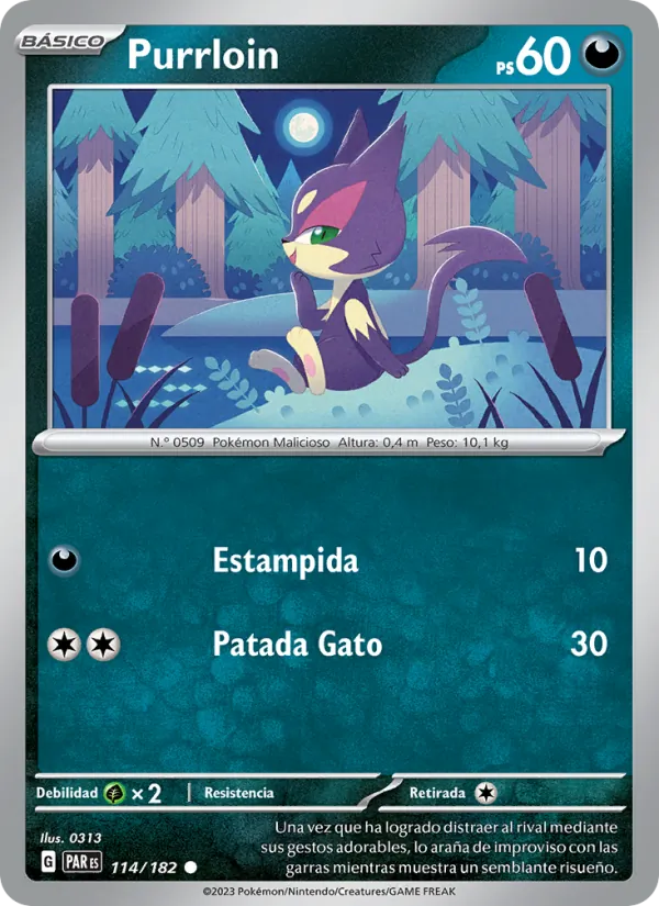 Purrloin Brecha Paradójica 114/182