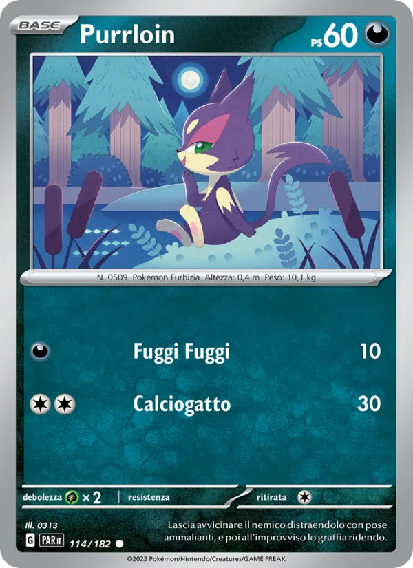 Purrloin Paradosso Temporale 114/182